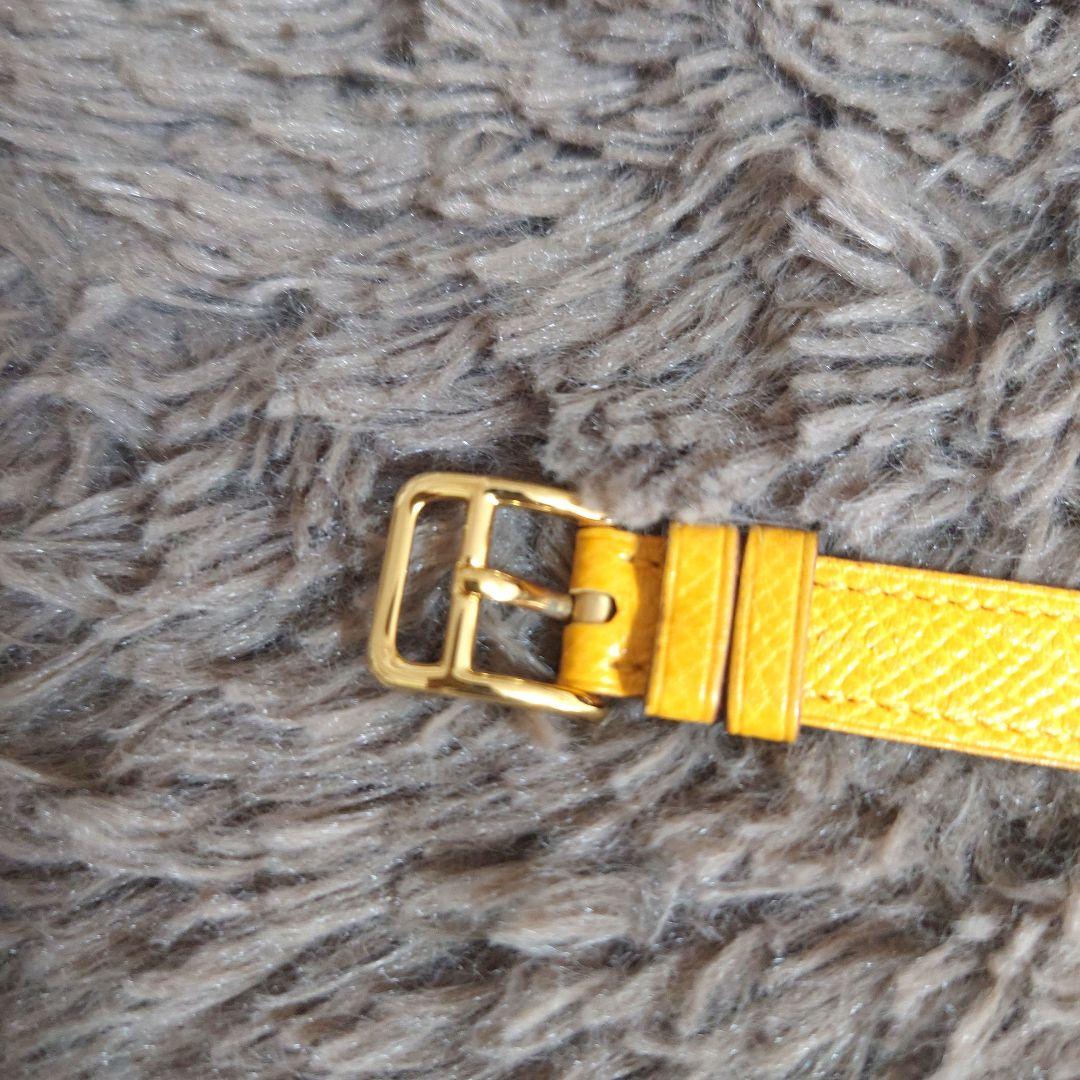 チコたん 美品 エルメス ケリーウォッチ　革ベルト