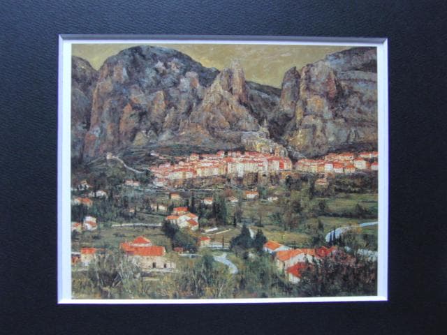 嶋津俊則、【ムスキール・サンマリー】、希少な画集画