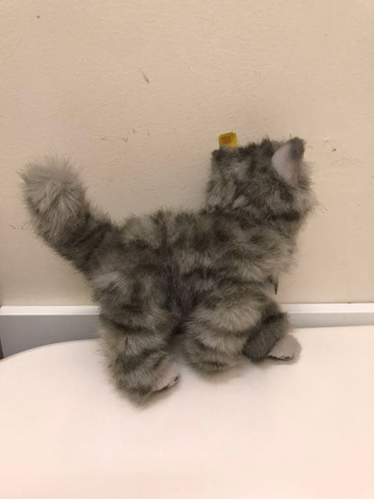 希少！アンティーク猫ちゃん　シュタイフ社　Wiskaskatze