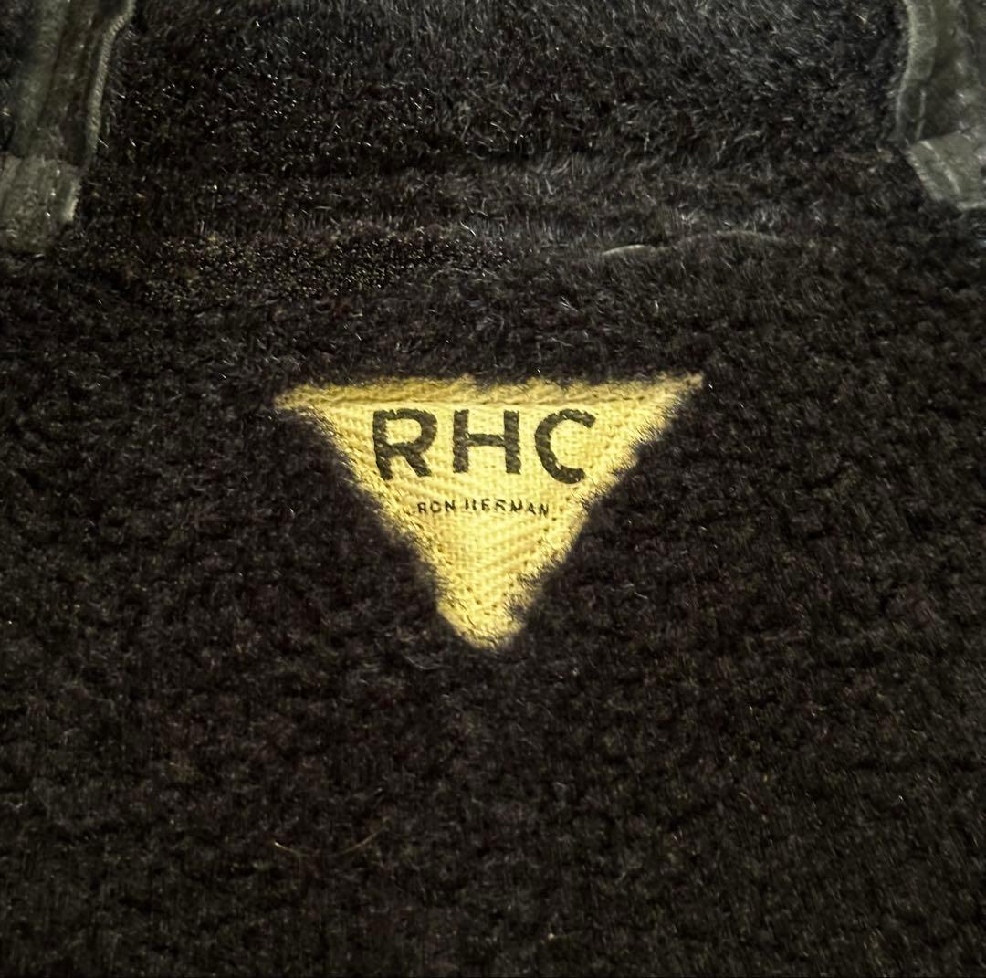 RHC ロンハーマン リアルムートン　ダッフルコートフード付き　ネイビー　M