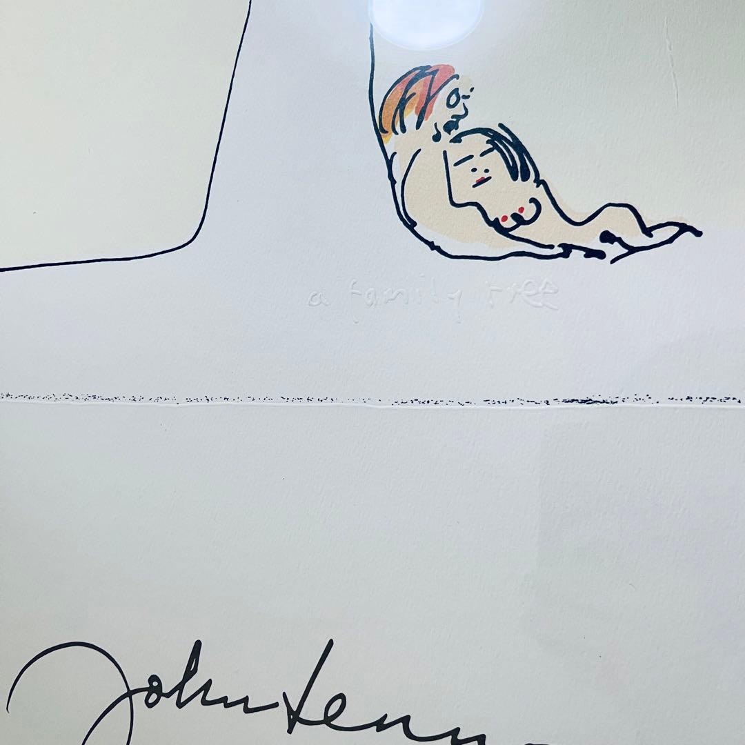 T*E様 値下げ　ビートルズ　ジョン・レノン　リトグラフ　《a Family T