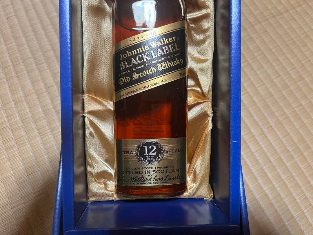 ジョニーウォーカー　12年　ブラックラベル　レアボトル　古酒