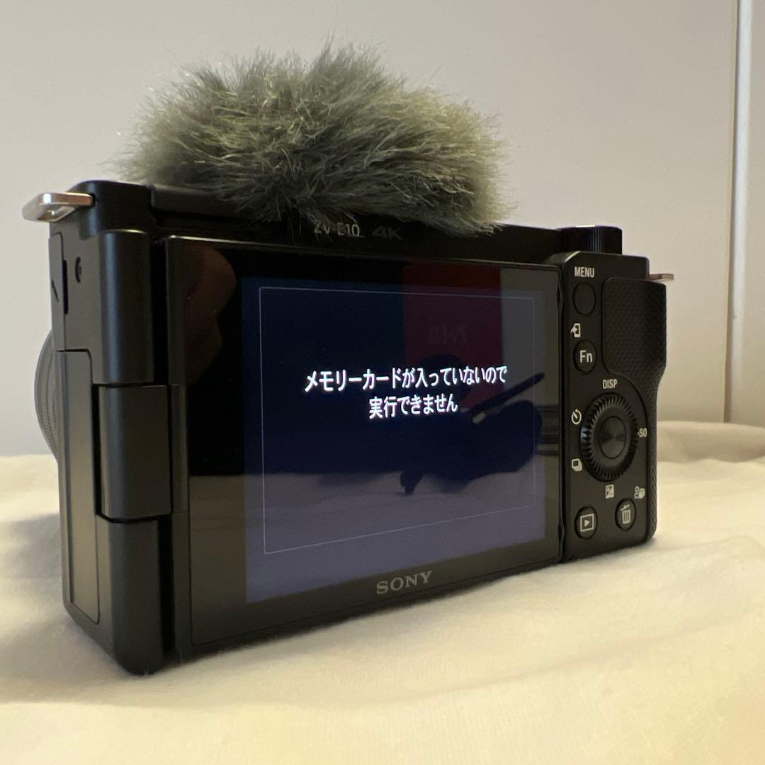 【撮影少なめ】Sony ZV-E10 ミラーレス一眼セット＋グリップ