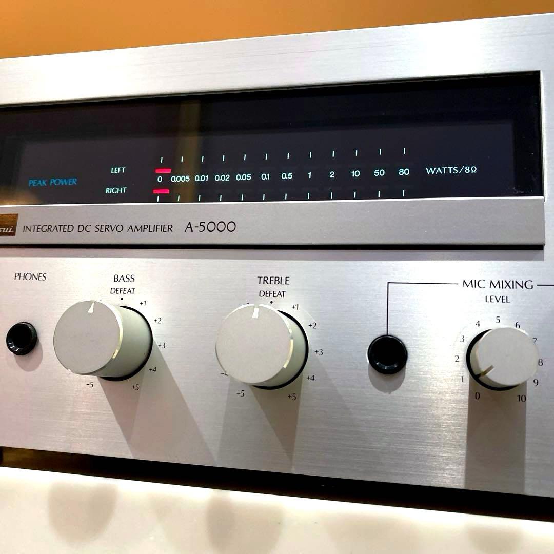 P*L様 Sansui プリメインアンプ A-5000 サンスイ 動作品