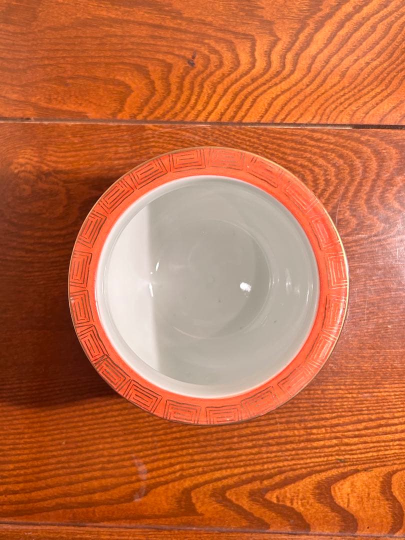 九谷焼　古九谷　壺　赤絵