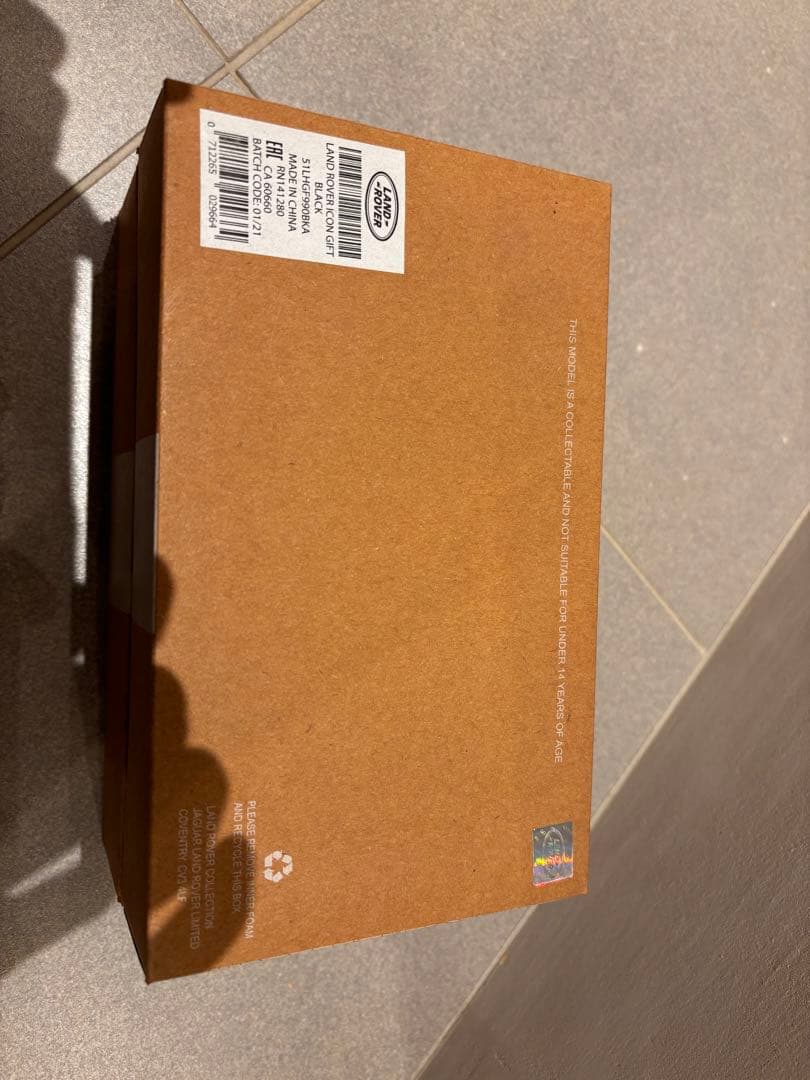 ランドローバー純正品　ディフェンダーミニチュア希少品　ブラック