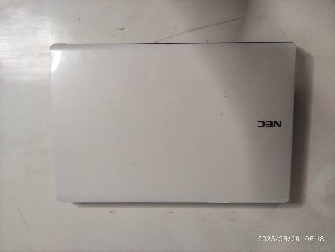 NEC ノートPC ホワイト Bluetooth対応 Ubuntu24.04