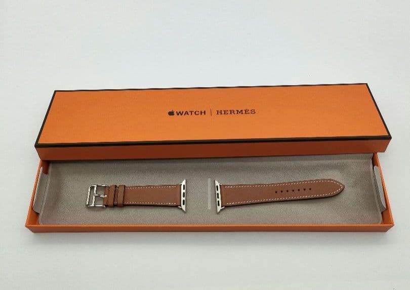 エルメス純正品 アップルウォッチ レザーストラップ 40mm/41mm/42mm