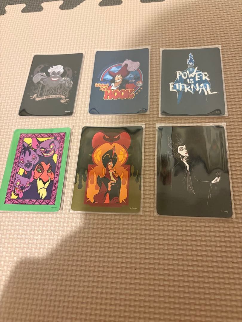 ディズニーストアじゃんけんカード ヴィランズ