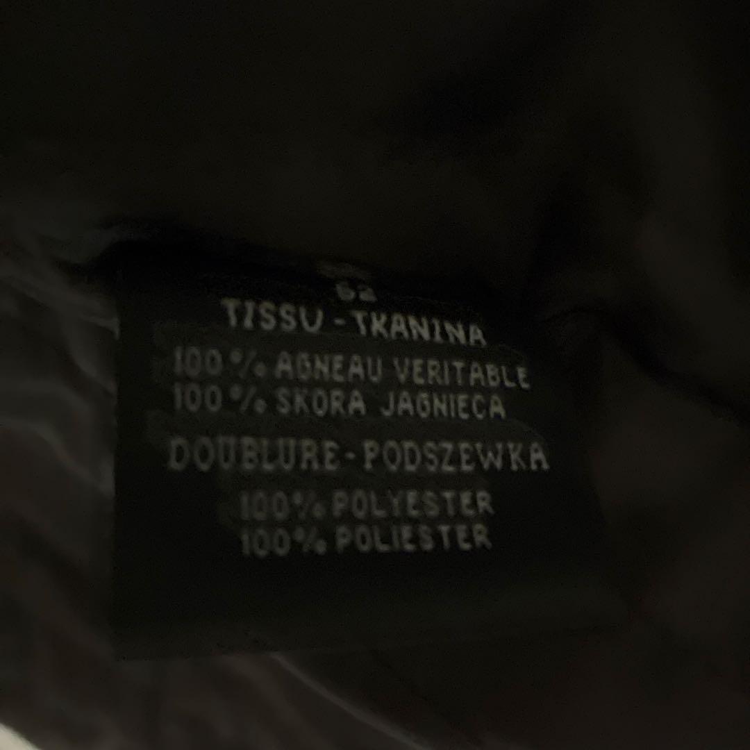 ヴィンテージ レザージャケット ブラウン ラムレザー シングル エディスリマン