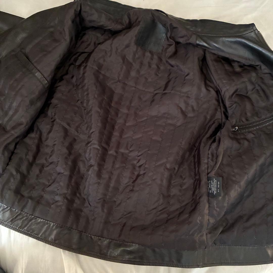 ヴィンテージ レザージャケット ブラウン ラムレザー シングル エディスリマン