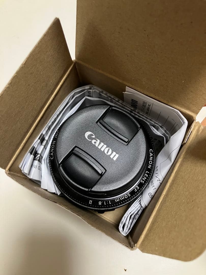 Canon 単焦点レンズ EF50mm F1.8 II