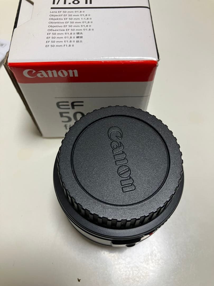Canon 単焦点レンズ EF50mm F1.8 II
