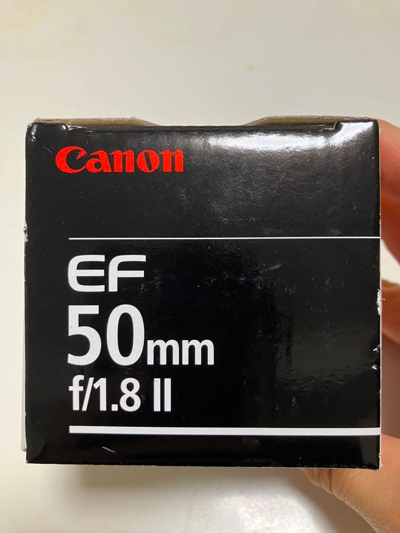 Canon 単焦点レンズ EF50mm F1.8 II