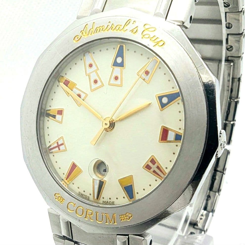 【稼働】CORUM アドミラルズカップ デイト 腕時計