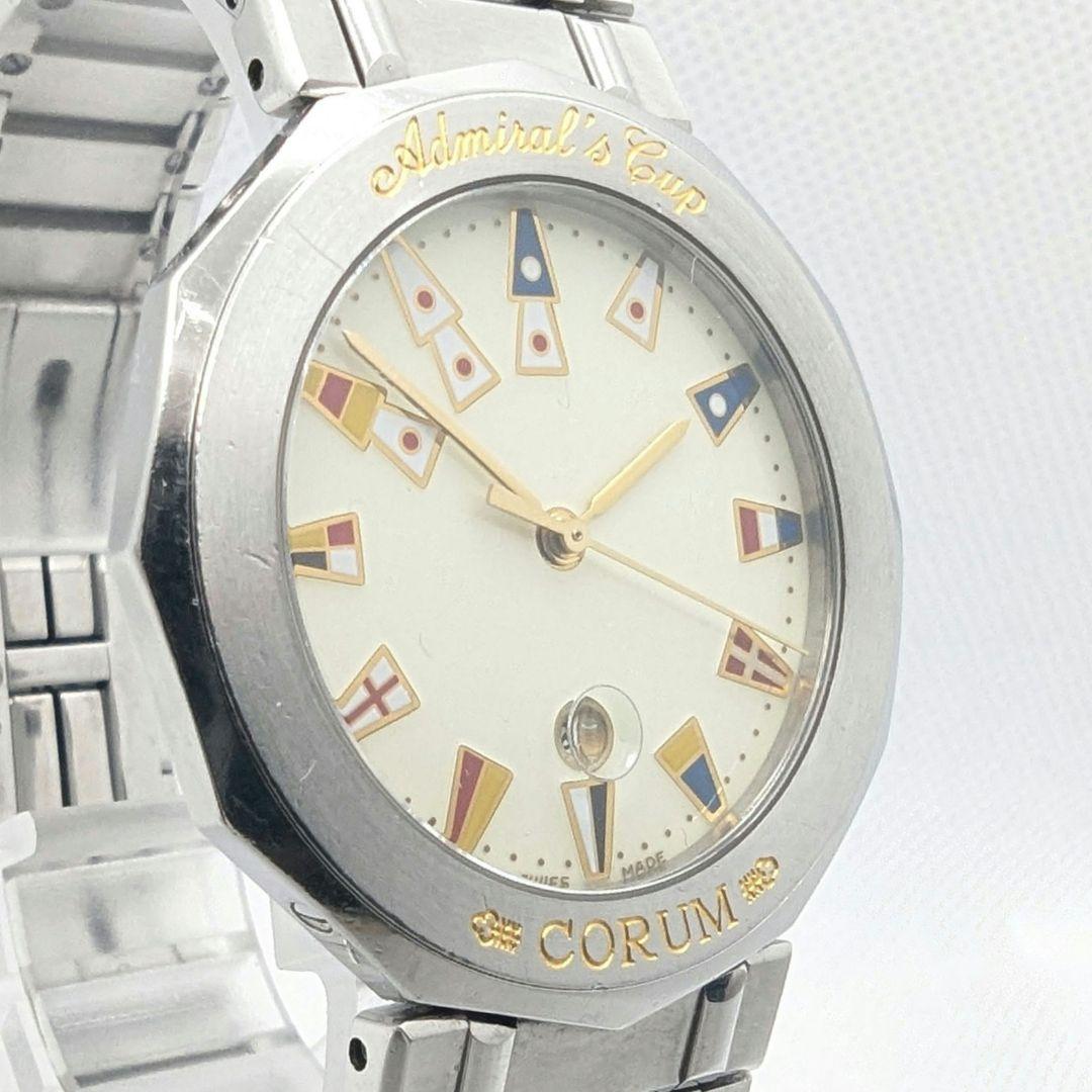 【稼働】CORUM アドミラルズカップ デイト 腕時計