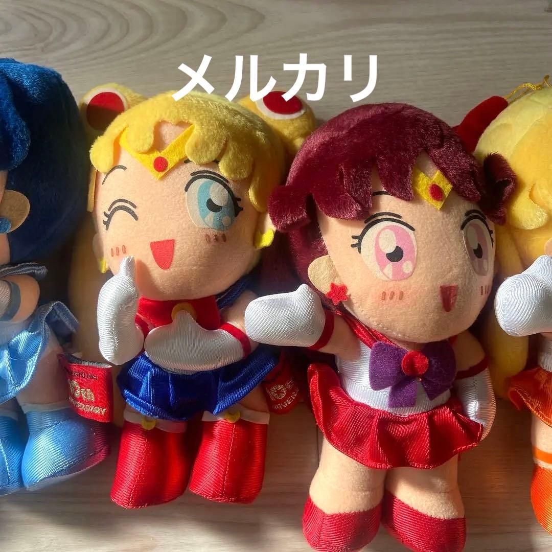 セーラームーン 10周年記念ぬいぐるみ 非売品　希少レア平成レトロ限定グッズ