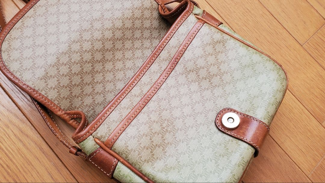 【CELINE】ショルダーバック マカダム PVC トリオンフ オールドセリーヌ