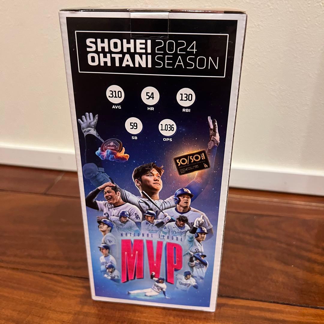【2025/4/2配布】ロサンゼルスドジャース大谷翔平2024MVPボブルヘッド
