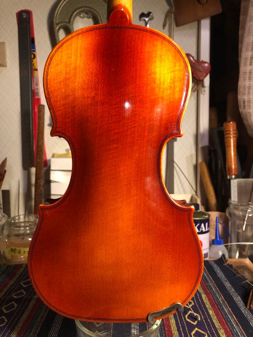 【駒&魂柱調整済】Suzuki分数バイオリンNo280 1/10 1977