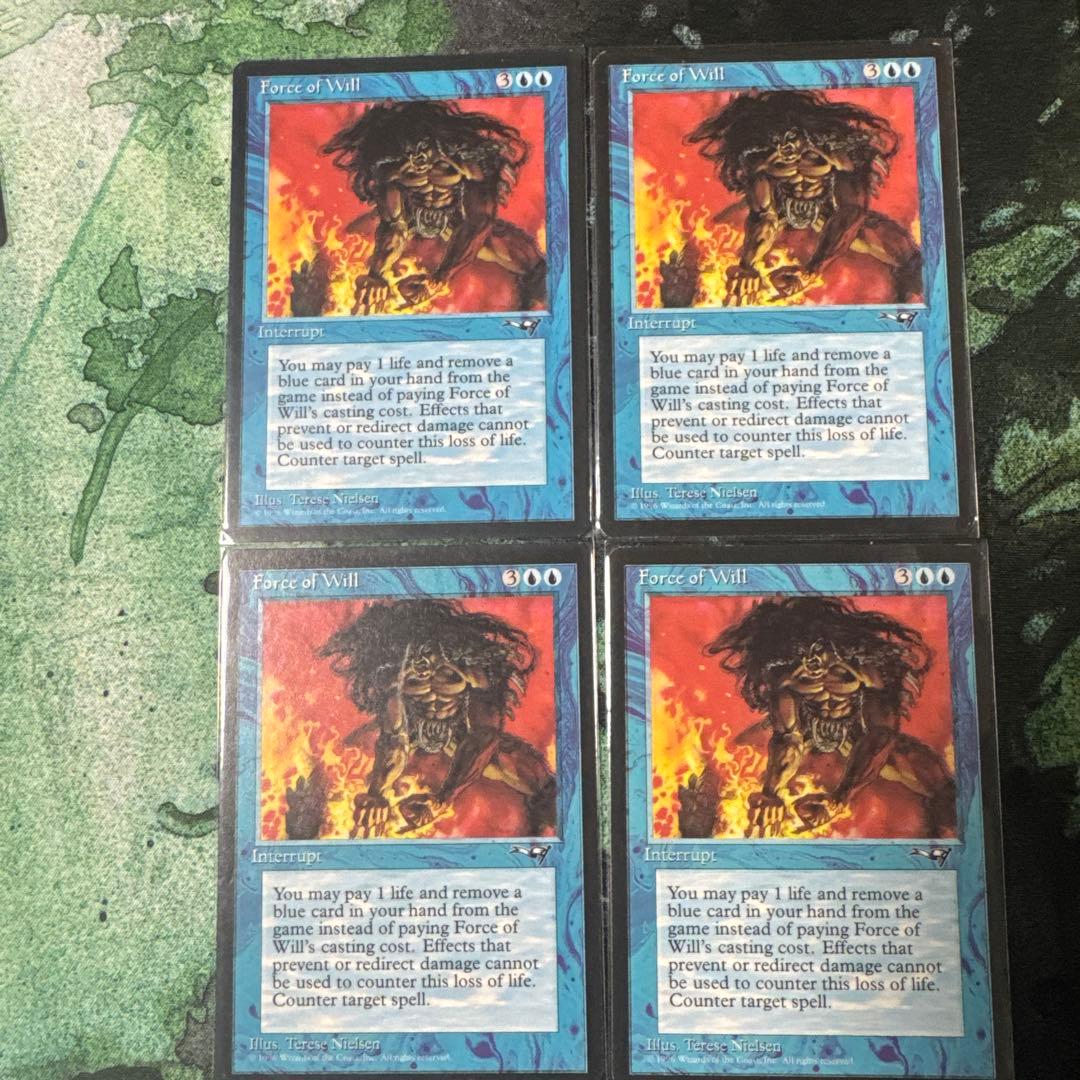 意志の力 force of will 4枚