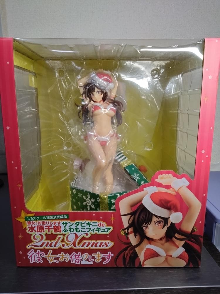彼女、お借りします　水原千鶴 サンタビキニdeふわもこフィギュア 2ndXmas