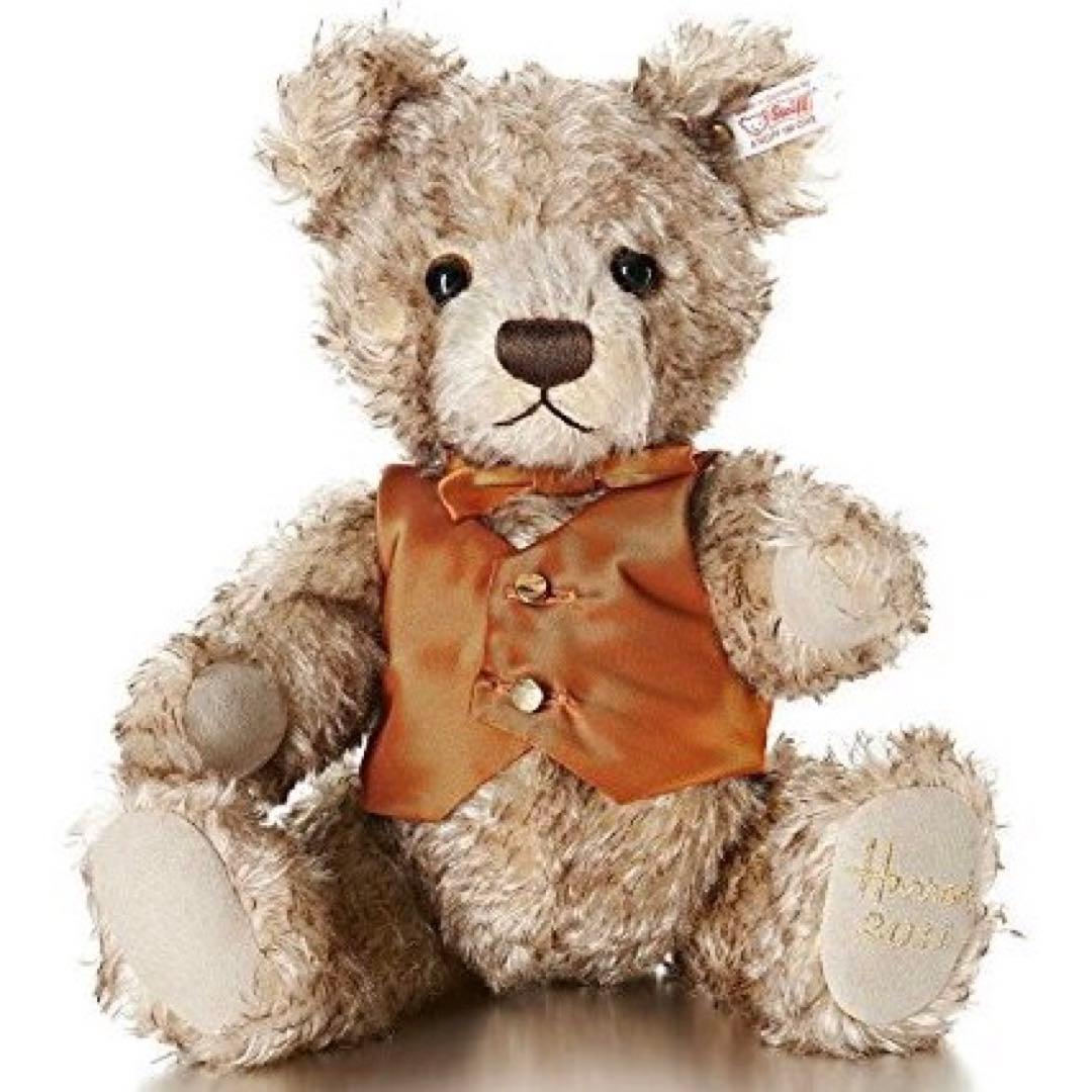 正規品　Harrods Steiff ハロッズ　シュタイフ 限定 テディベア