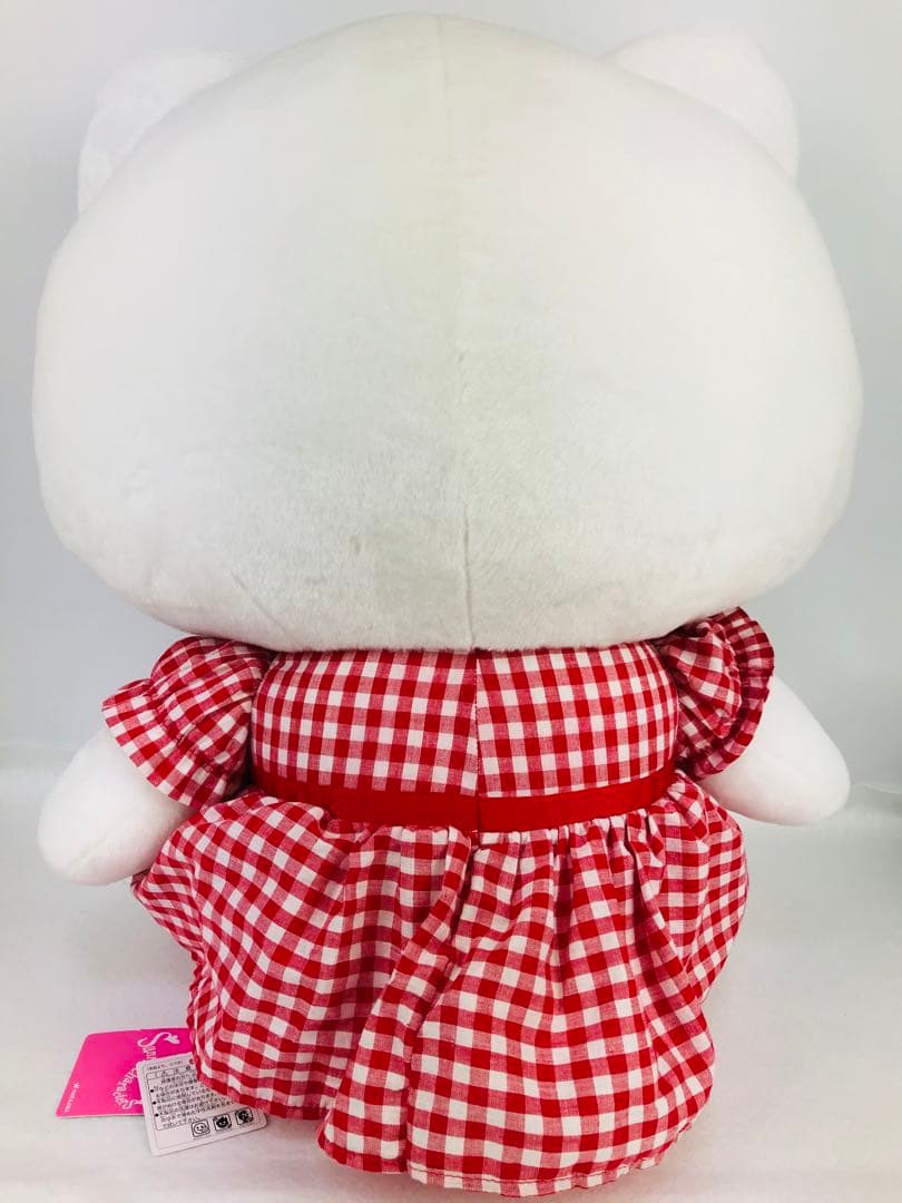 希少　特大　ハローキティ　ワンピースドレス２Ｌぬいぐるみ　サンリオ/Sanrio