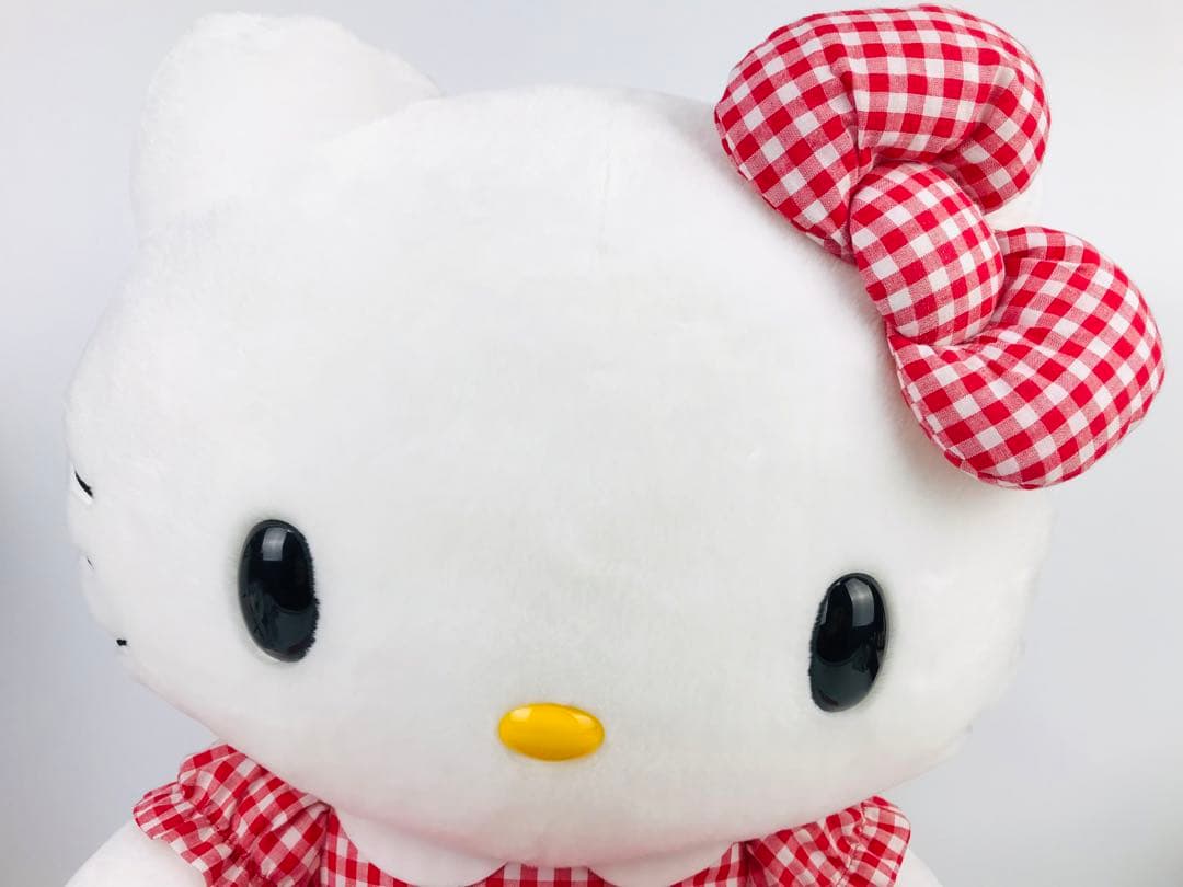 希少　特大　ハローキティ　ワンピースドレス２Ｌぬいぐるみ　サンリオ/Sanrio