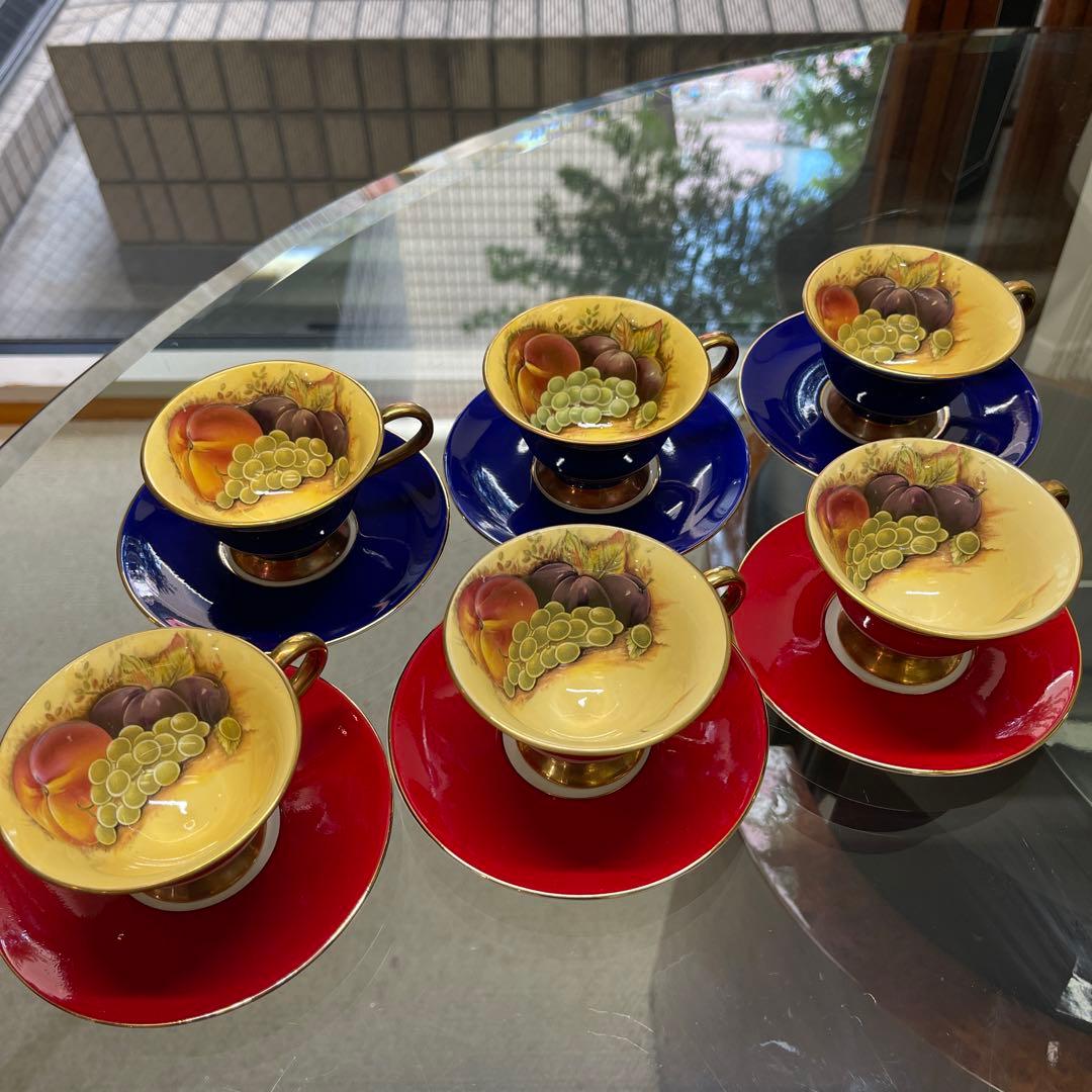 AYNSLEY カップ&ソーサー England 6