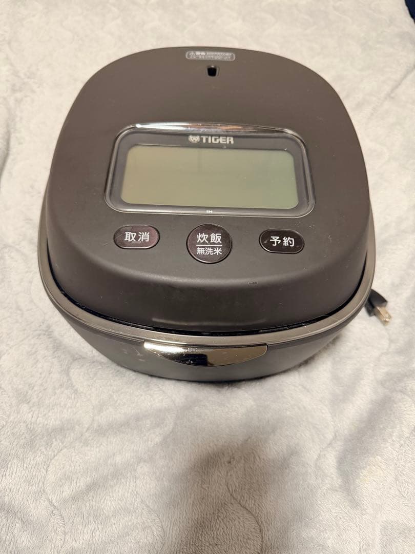 タイガー炊飯器力圧IH 5.5合JPL-G 土鍋ご泡火ほうび炊き 2022年購入