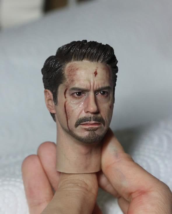 トニー・スターク ヘッドフィギュア 約1/6スケール