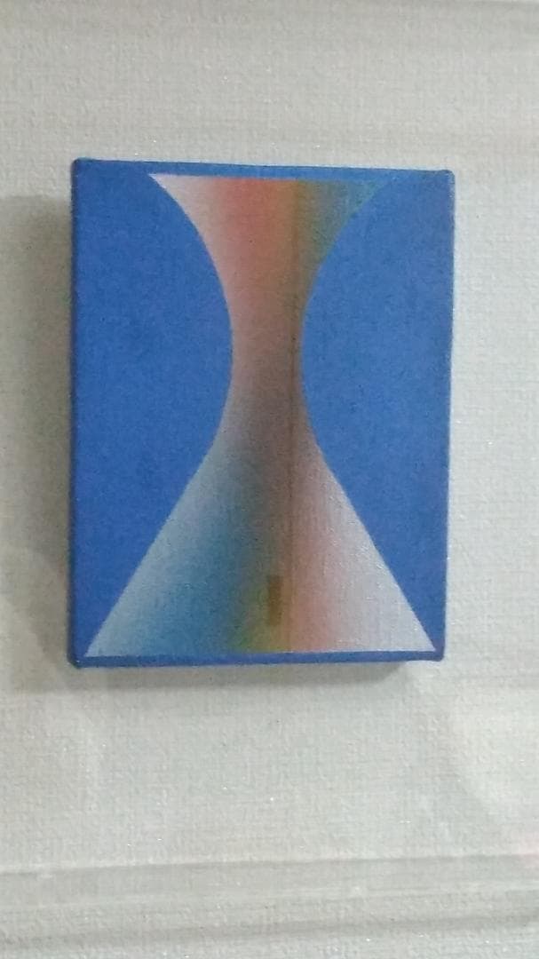 泉茂　F0号　青