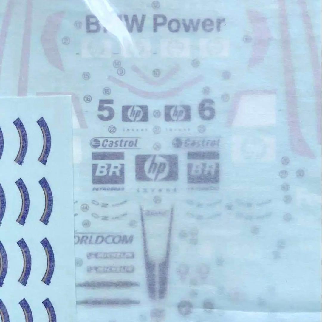 絶版 タミヤ 1/20 ウィリアムズ BMW FW24 イタリアGP フルビュー