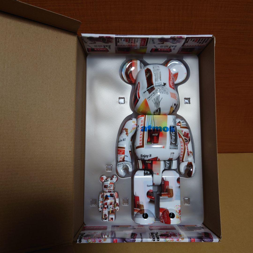 ベアブリック　BE@RBRIC　コカコーラ　ATOMOS　アトモス