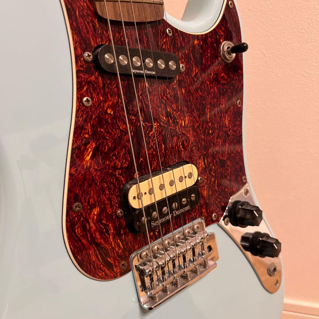 スクワイア Squier サイクロン ダフネブルー cyclone ダンカン