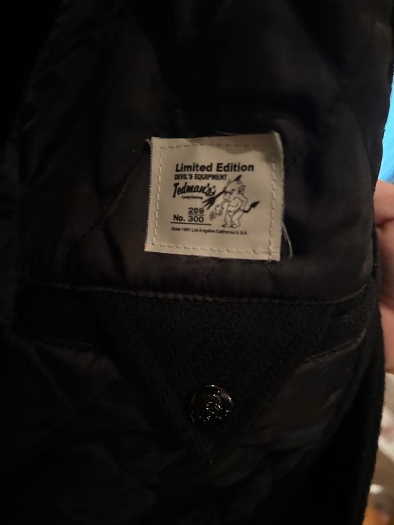 絶版ビンテージ★テッドマン300着限定スタジアムジャンパーシリアルナンバー付き