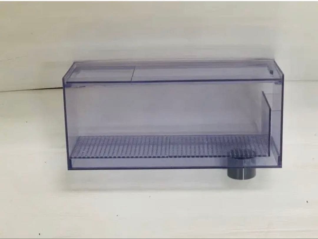 大型　特注塩ビ濾過槽 Ｗ900×Ｄ350×Ｈ300濾過槽+ウールBOX