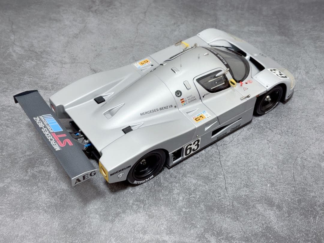 エグゾト 1/18 サウバー メルセデス C9 優勝