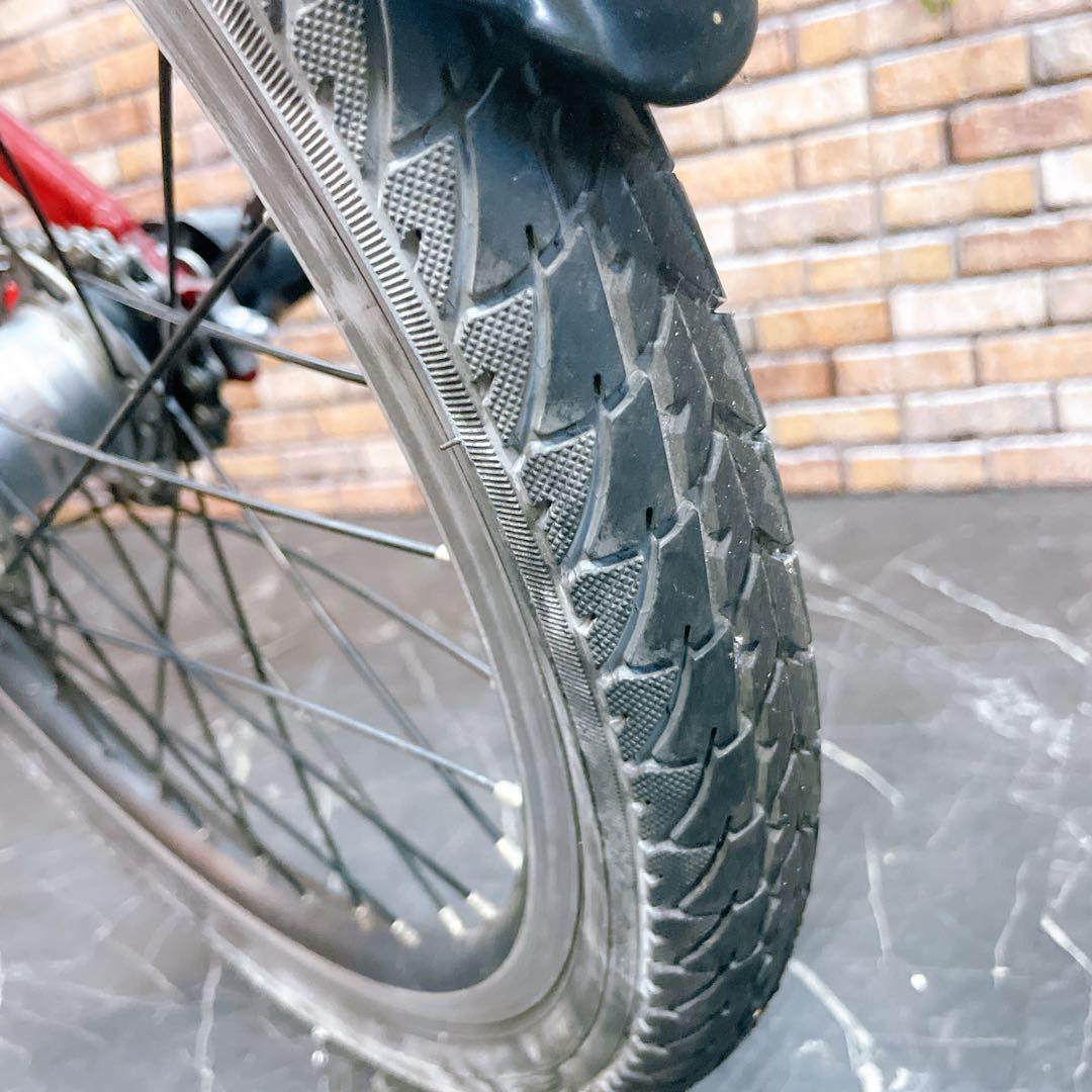 【44】電動自転車 Panasonic Little BEE レッド 20インチ