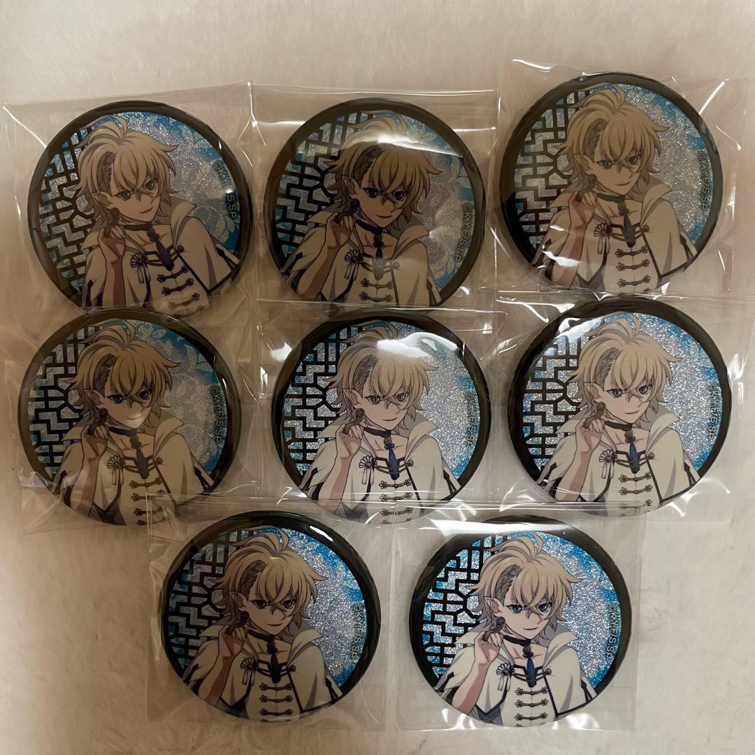 終わりのセラフ 缶バッジ 百夜ミカエラ 8個セット