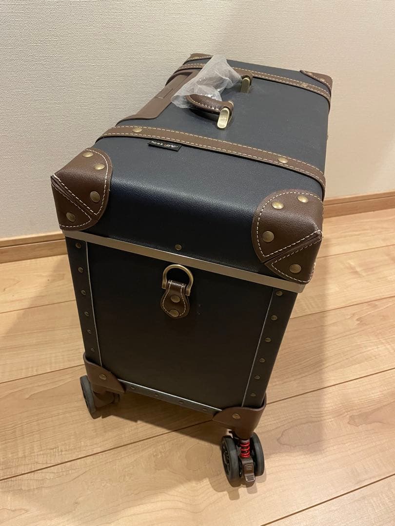 ちい　トップオープン・トランクキャリー 紺色　モアエルグMOIERG