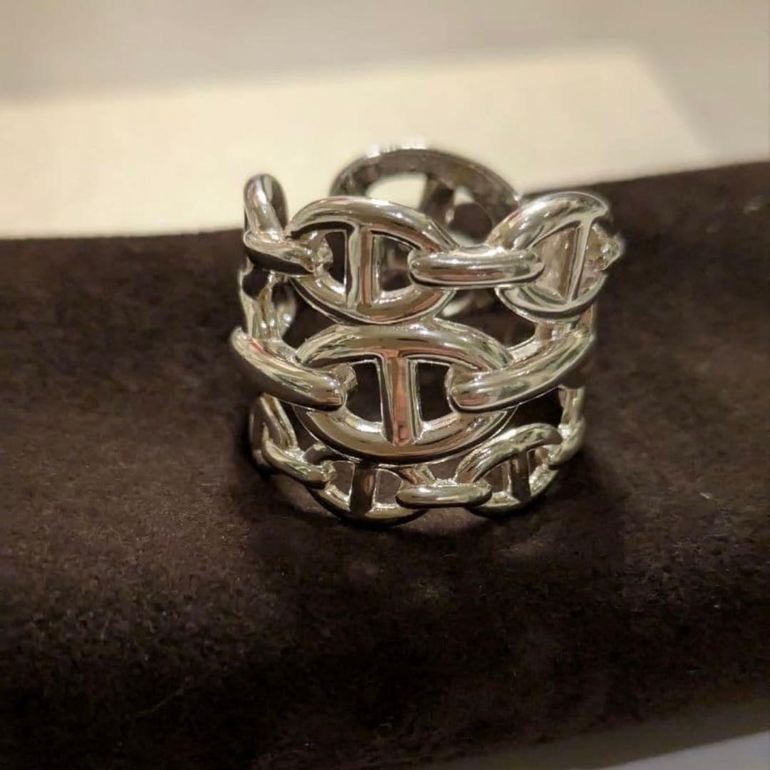 アンカーチェーンリング☆シルバー/シェーヌダンクル アンシネ