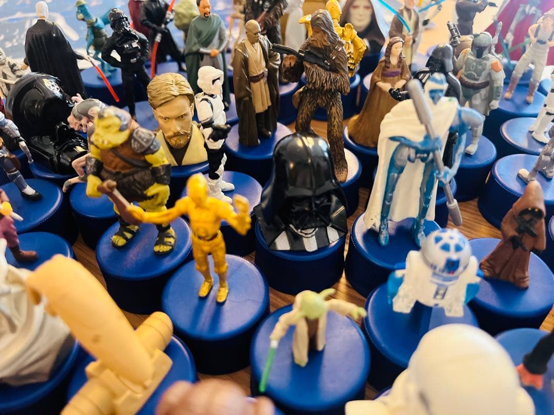 値下げ中！スター・ウォーズ エピソード３ ペプシボトルキャップ60点