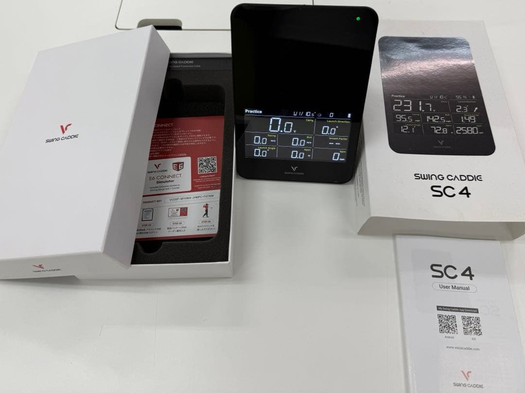 明日の朝まで大幅値引き【ほぼ新品】Voice Caddie SC4 弾道測定器