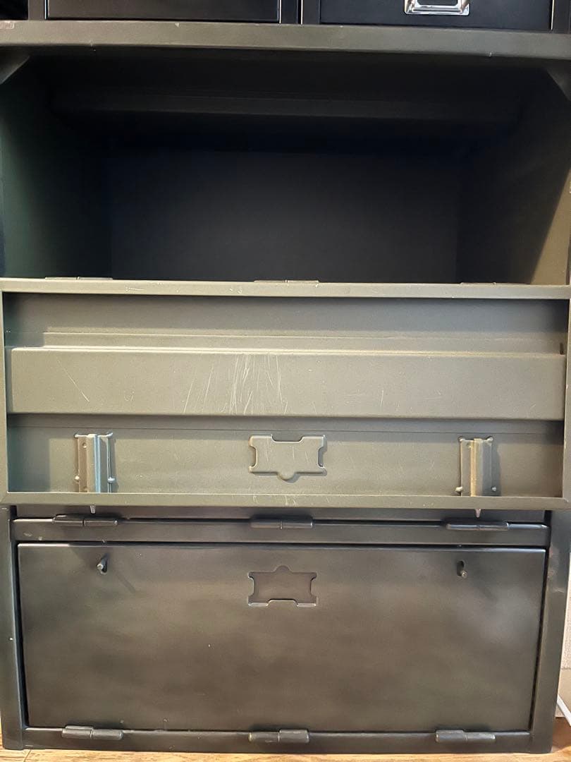 ミリタリー　トラックキャビネット3段