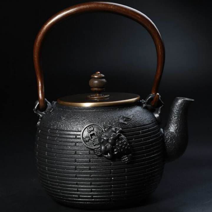 鉄器 急須 伝統工芸 手作り 鉄分補給 鉄瓶　SY-019