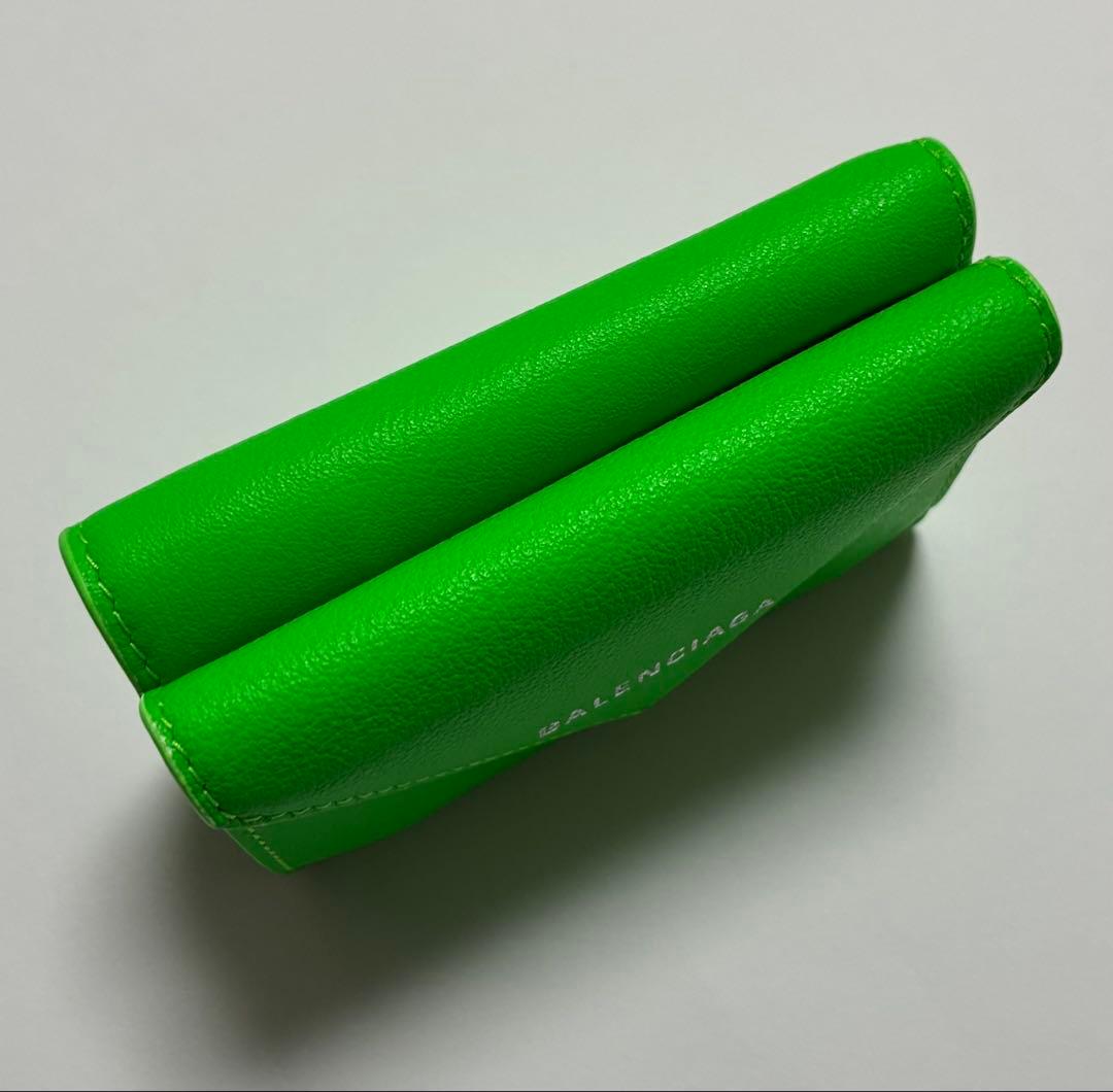 BALENCIAGA 三つ折り財布 グリーン