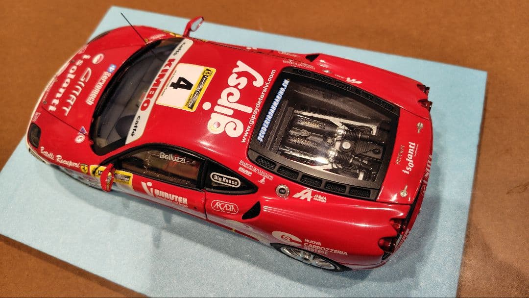 フェラーリ　1/18　F430　ミニカー　マテル