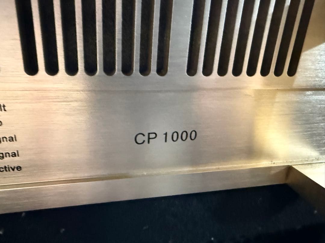 クラシックプロ　CP 1000 パワーアンプ